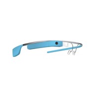 Очки Google glass (Синие) 2.0 Explorer Edition
