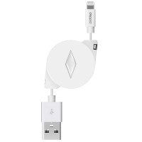Кабель Lightning Deppa для Apple White (Белый) (MFI)