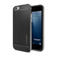 Чехол Spigen Neo Hybrid для iPhone 6/6S Gunmetal (Черный)