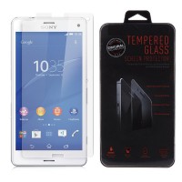 Защитное стекло Premium tempered glass 2 в 1 для Sony Xperia Z3 Сompact (передняя+задняя) 0.33 mm